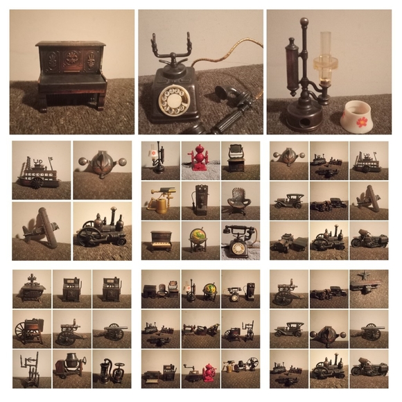 None Other Vintage Miniature Pencil Sharpeners Made In Hong Kong